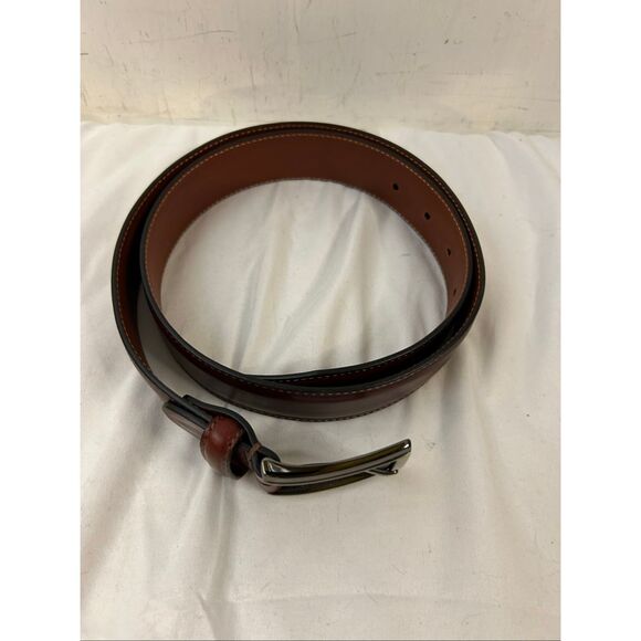 Bosca 44/110 Mens Belt made in Italy Full Grain Hand stained - Picture 7 of 8